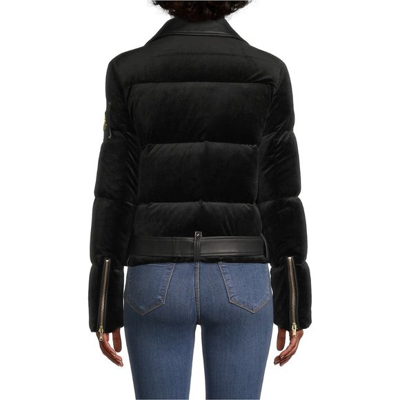 NEW Moose Knuckles Size Small Lorimer Puffer Short Down Jacket - Black - Picture 5 of 6